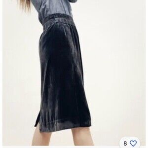 J. Crew Black Pencil Skirt